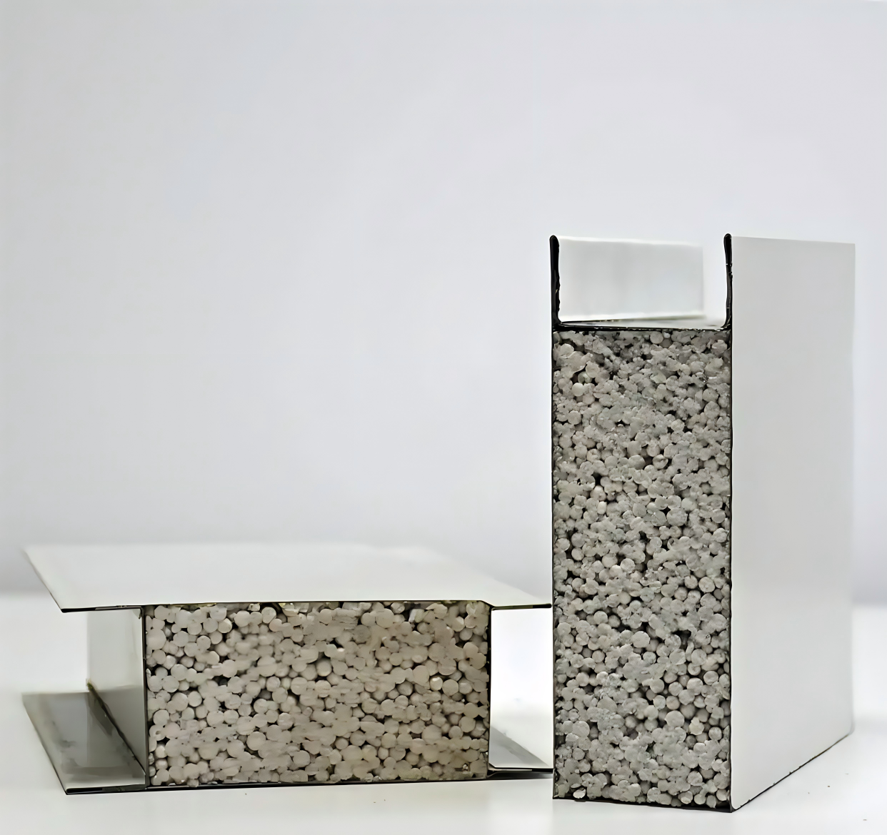 Silica rock cleanroom panel